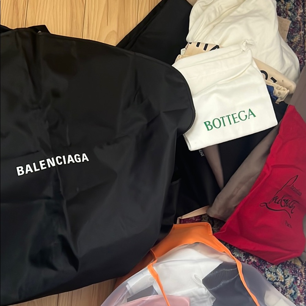 Designer garment and shoe bags